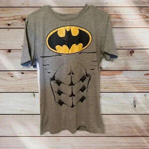 D C COMICS ORIGINAL GRAY T SHIRT SIZE S/P BATMAN SHIRT